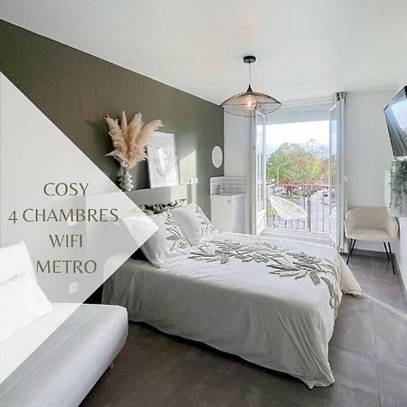Auteuil • 4 Chambres • Wifi • Metro A 400M Rennes Exterior foto